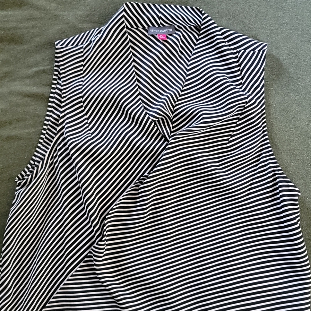 Vince Camuto  stripe blouse